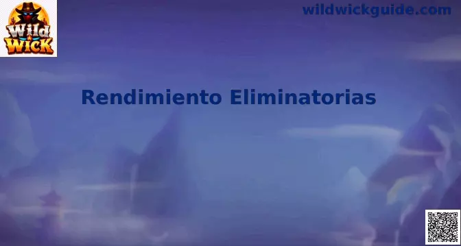 Análisis de rendimiento en eliminatorias de fútbol
