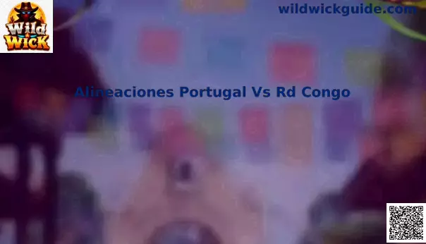 Alineaciones Portugal vs RD Congo análisis táctico