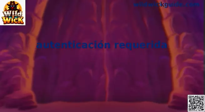 Autenticación requerida en Wild Wick