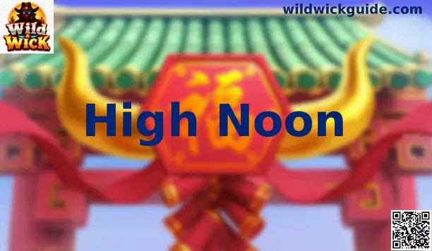 Interfaz de la ronda High Noon en Wild Wick