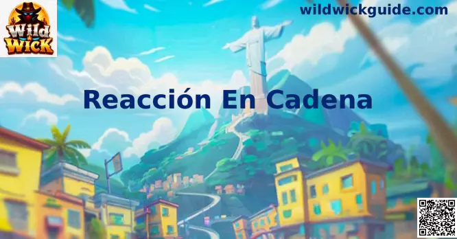 Representación visual de la reacción en cadena en Wild Wick