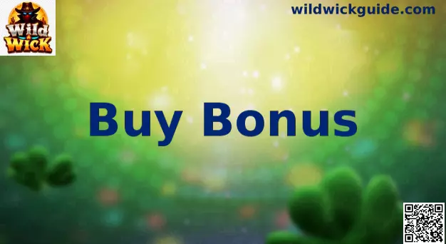 Interfaz de Buy Bonus en Wild Wick para comprar rondas de bonificación