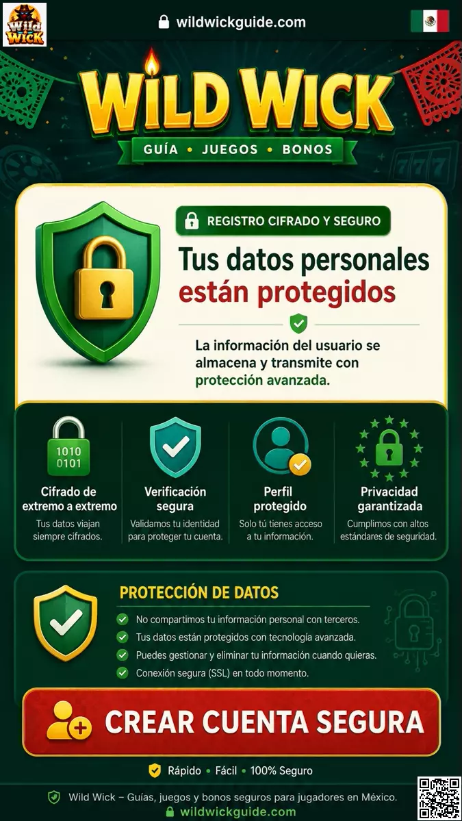 Registro Seguro en Wild Wick